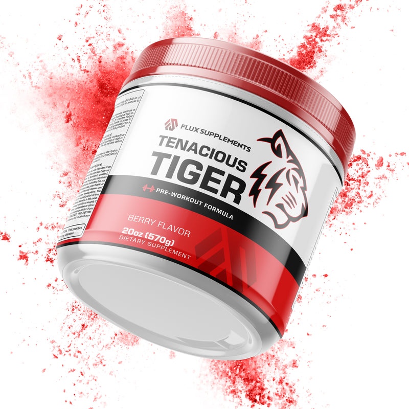 Load image into Gallery viewer, Tenacious Tiger Preworkout By Flux Supplements
